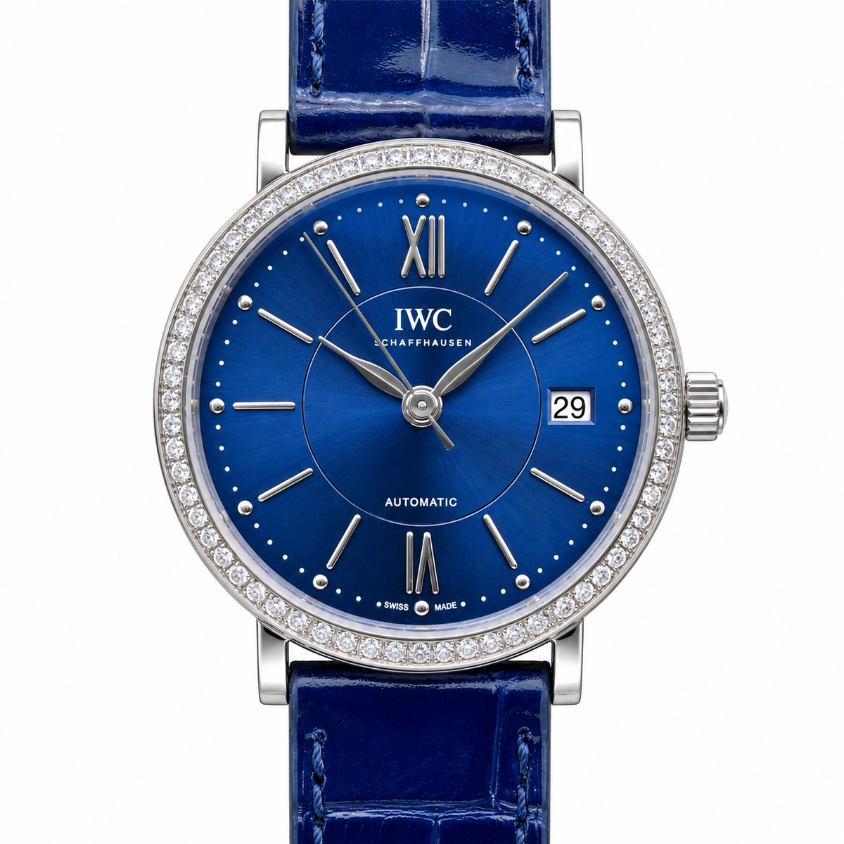IWC Portofino 34mm Palliative Care Nurse Automatic Steel Watch