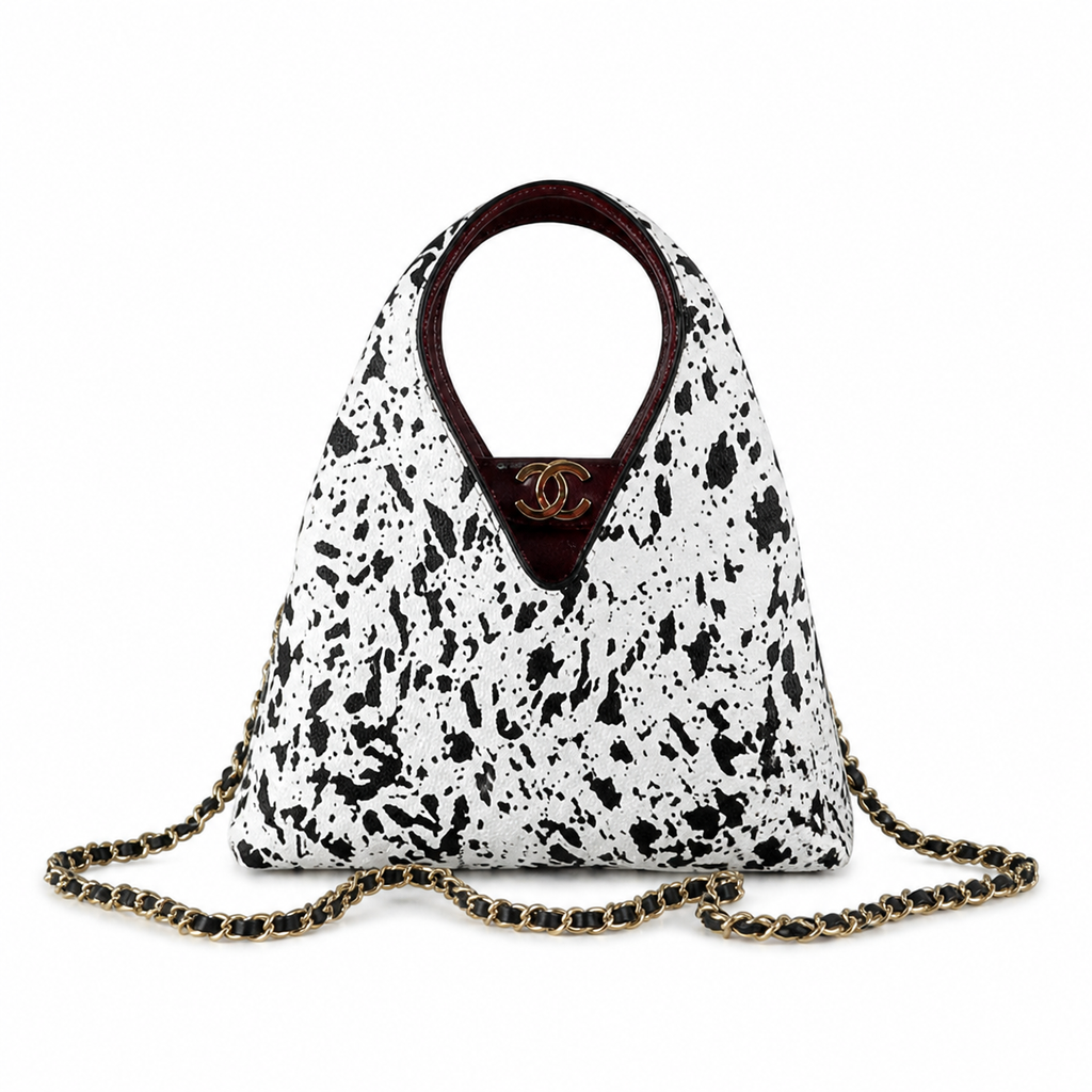 Chanel Spotted Chain Shoulder Bag