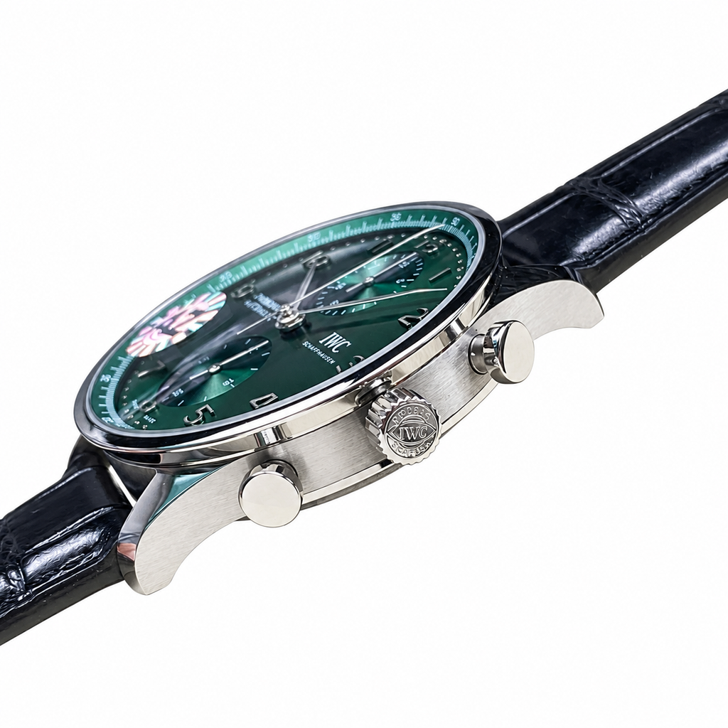 IWC Portugieser 41mm Central Banker Automatic Steel Watch
