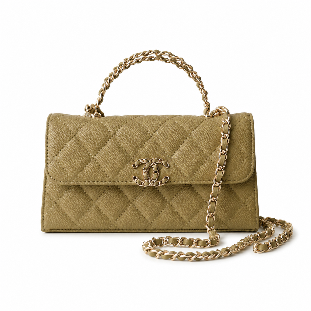 Chanel Quilted Mini Chain Flap Shoulder Bag