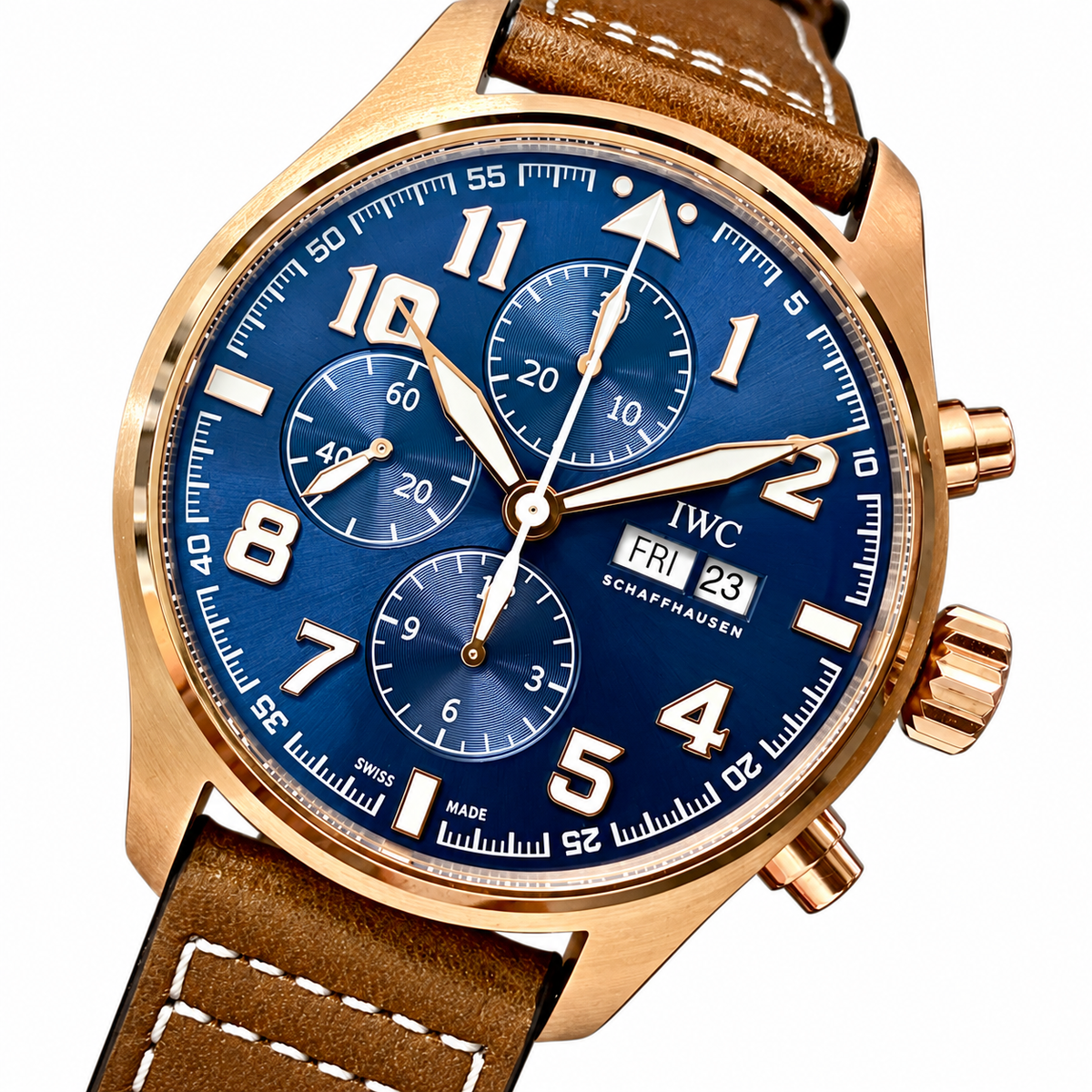 IWC Aquatimer 43mm Polar Ice Core Glaciologist Automatic Steel Watch