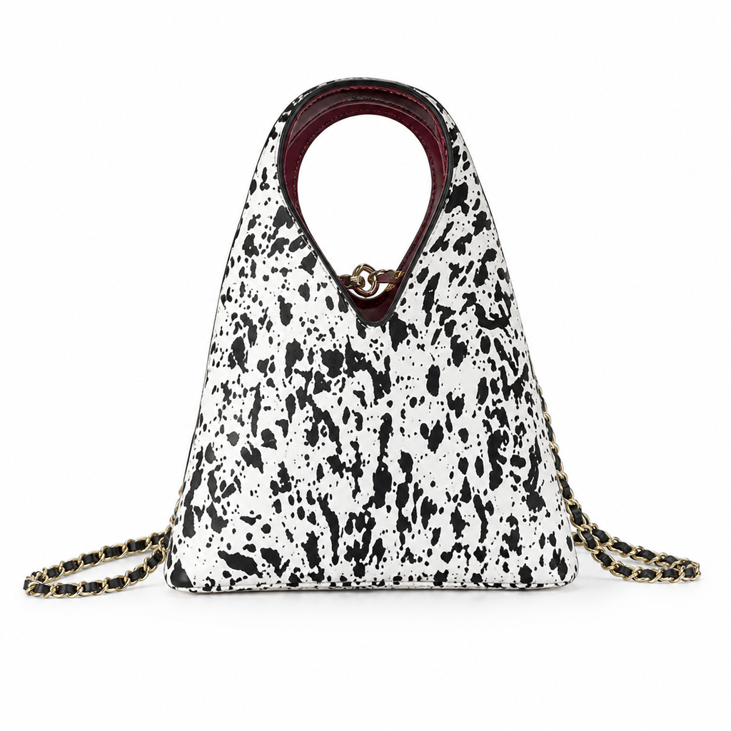 Chanel Spotted Chain Shoulder Bag