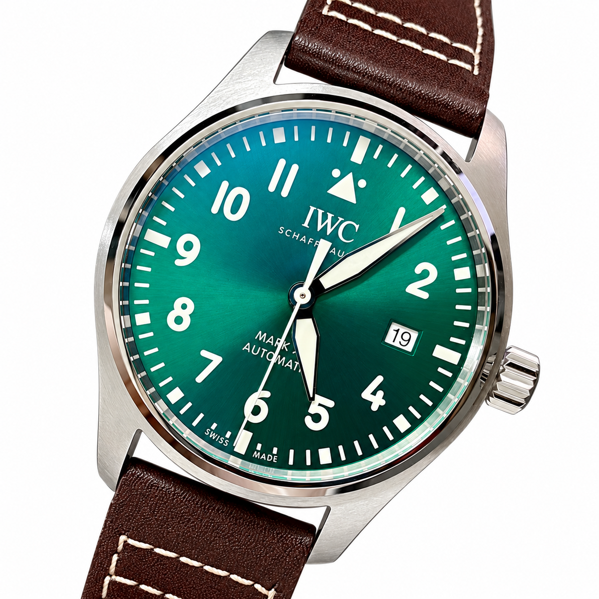 IWC Ingenieur 40mm Swiss Watchmaker Centenary Automatic Steel Watch