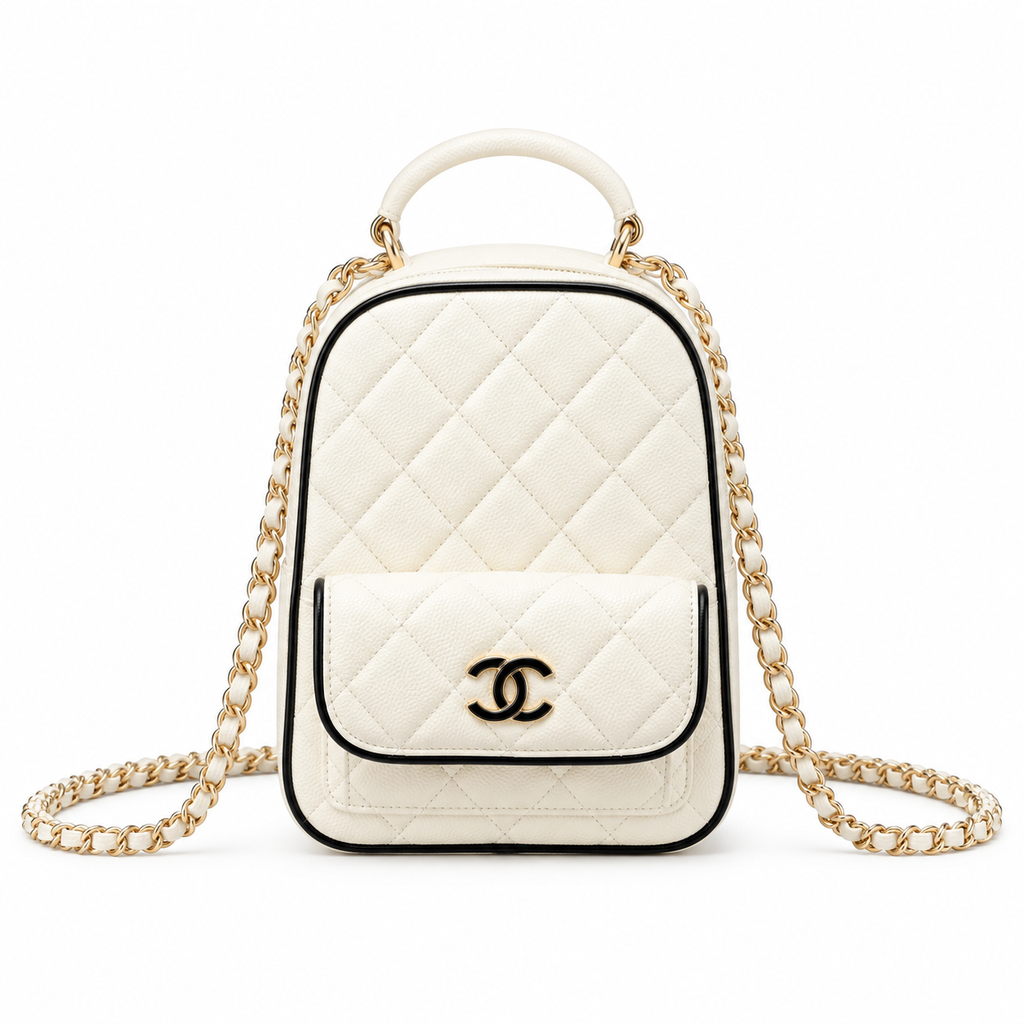 Chanel Quilted Backpack