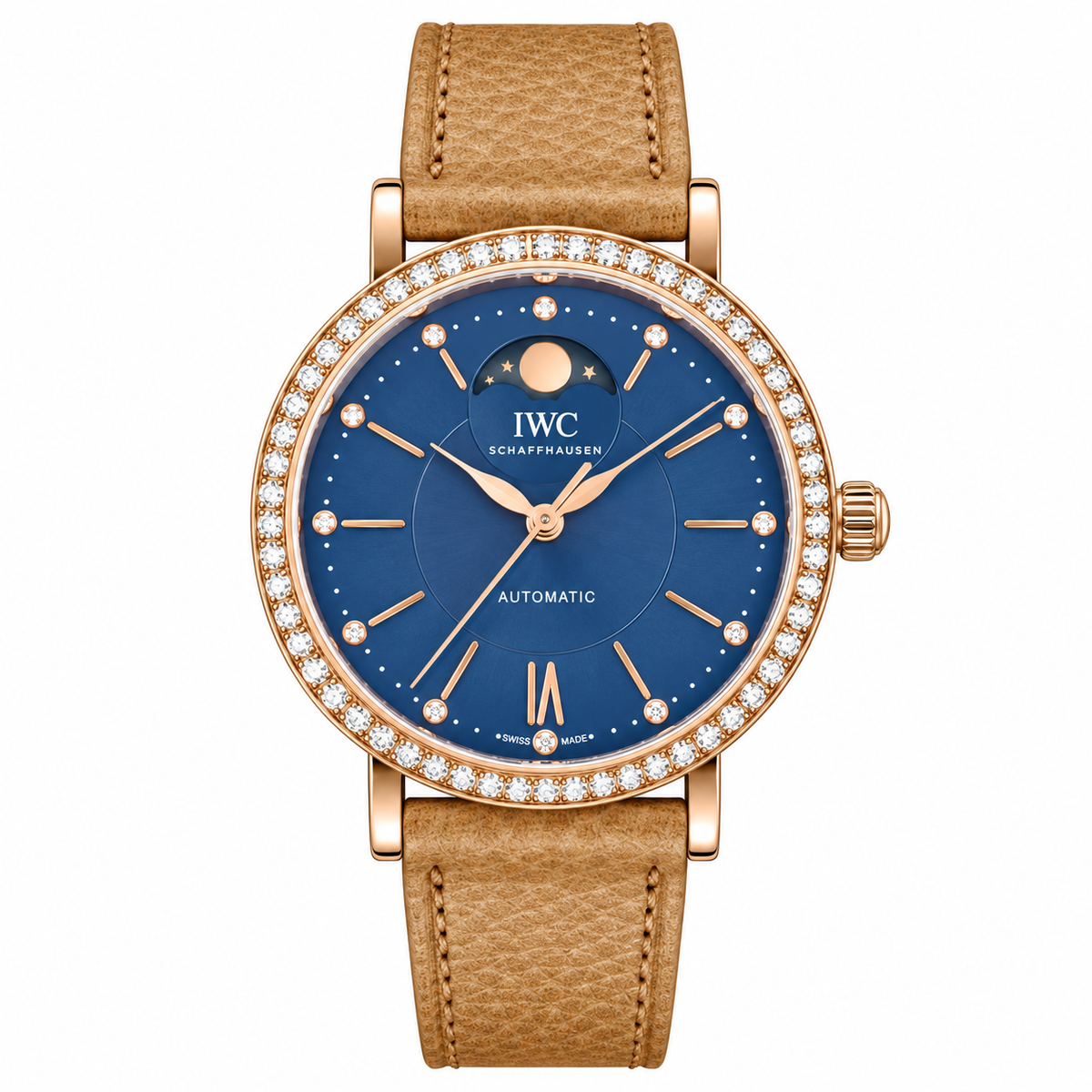 IWC Portofino 37mm Rare Disease Geneticist Automatic Steel Watch