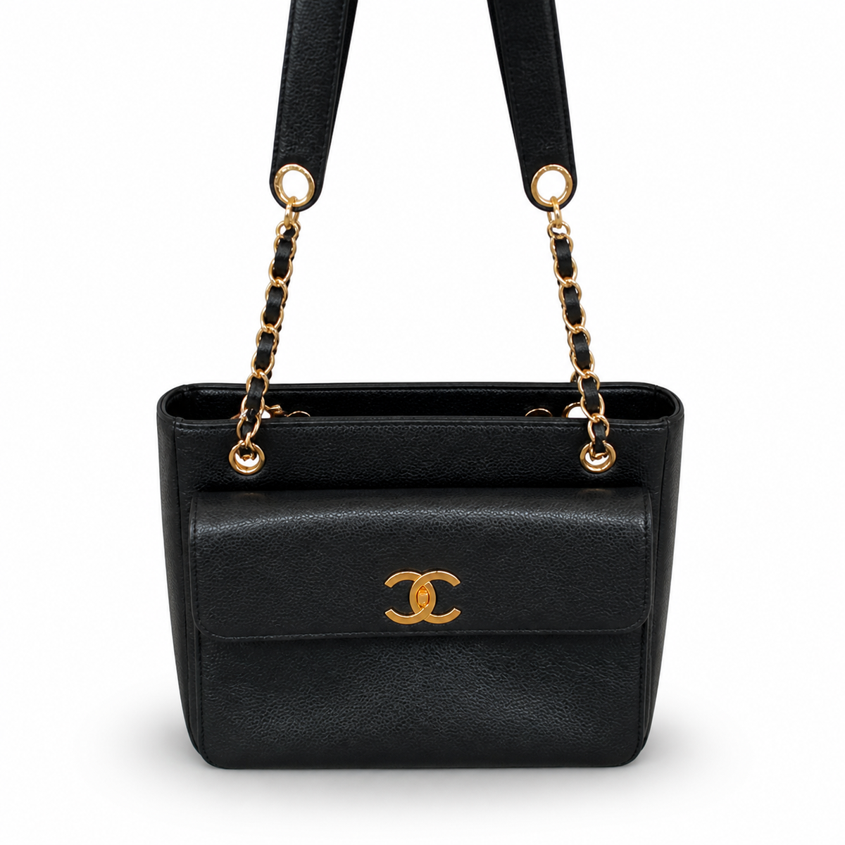 Chanel Black Chain Shoulder Bag