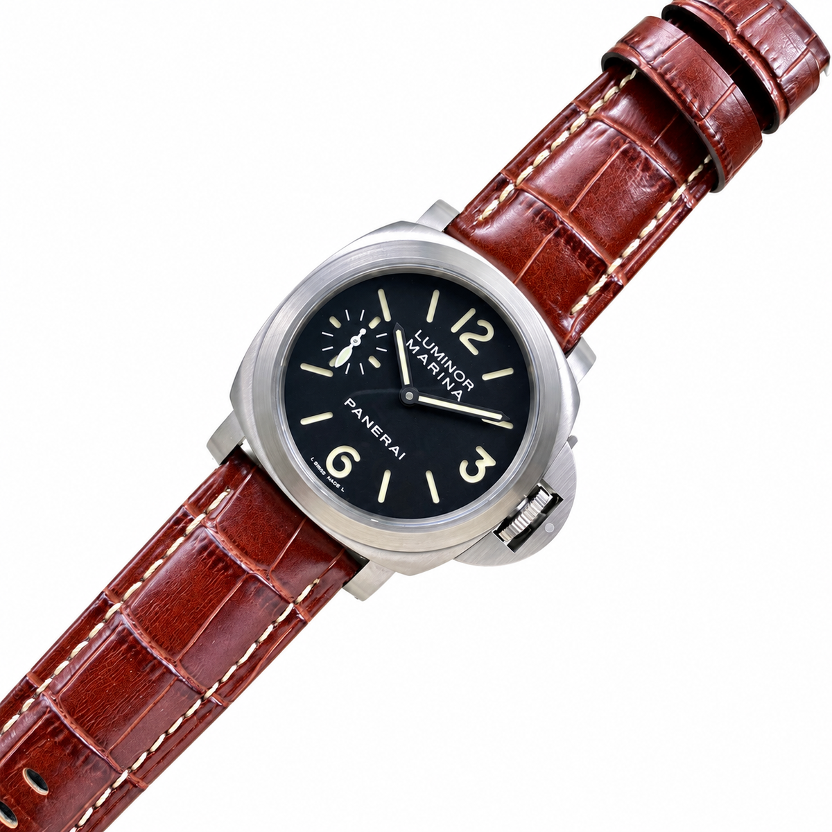 Panerai Luminor Base Logo 3 Days Automatic 44mm Men's Steel Watch