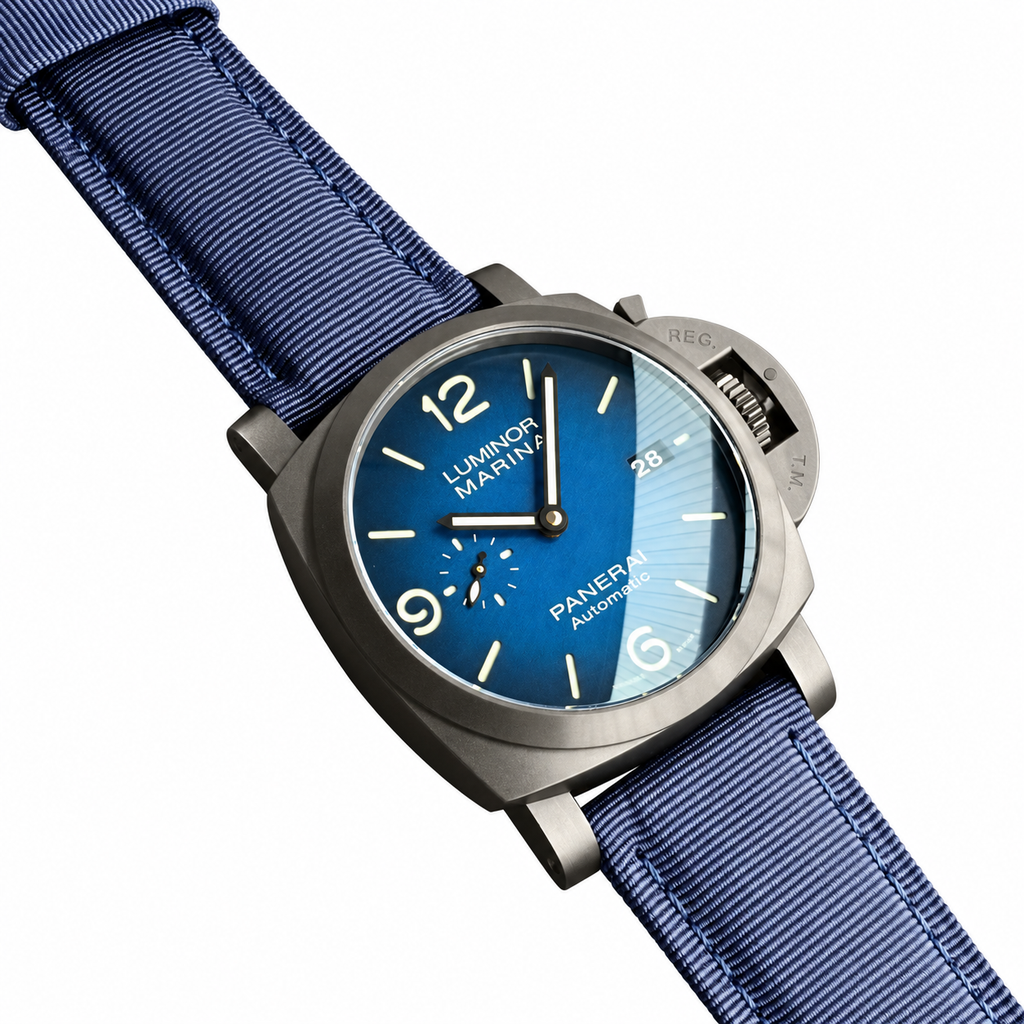Panerai Luminor Chronograph Automatic 44mm Men's Steel Watch