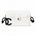 Chanel White Quilted Pocket Bag