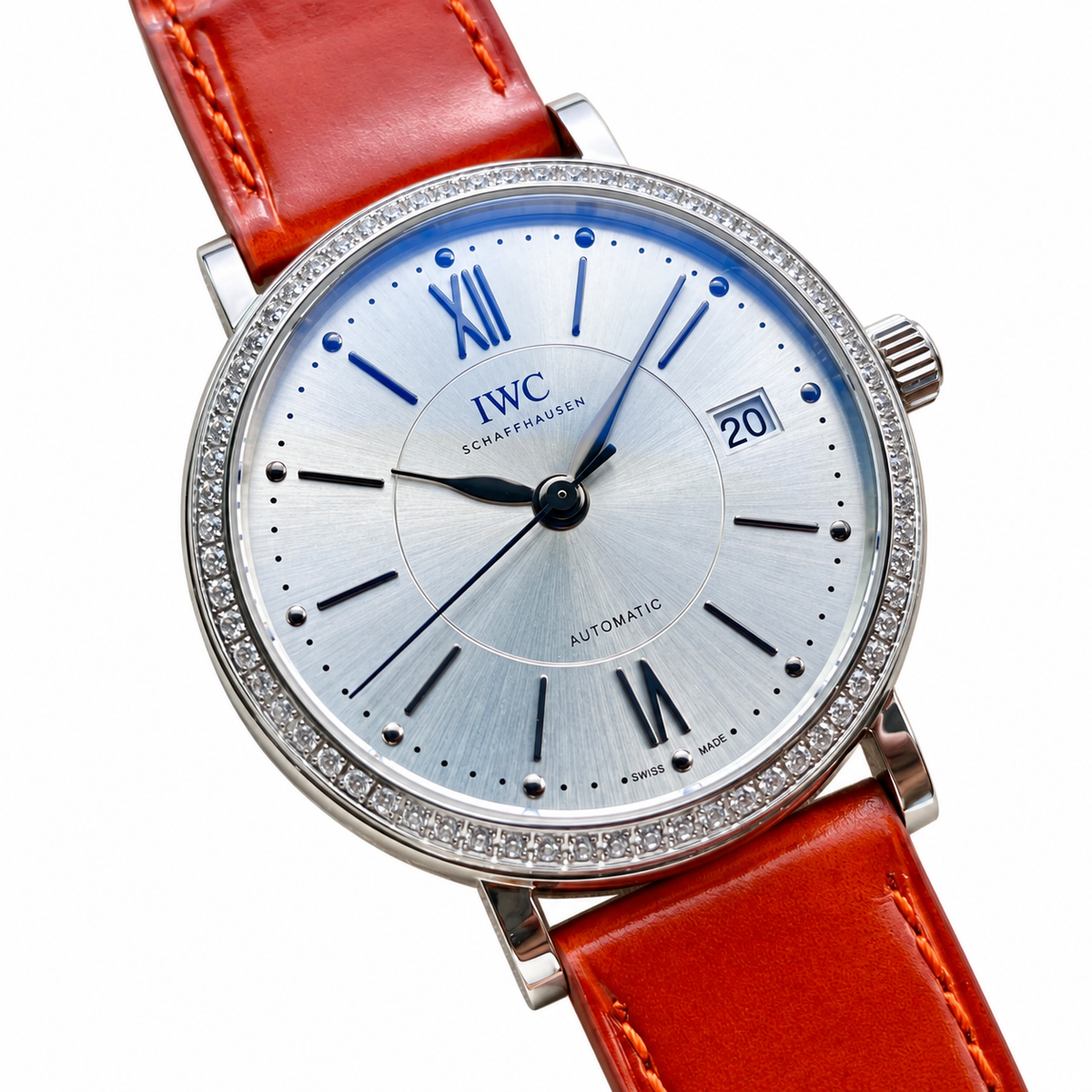 IWC Portofino 34mm Language Preservationist Automatic Steel Watch