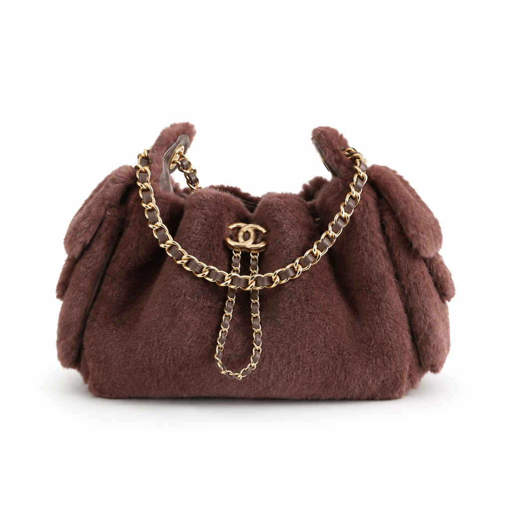 Chanel Structured Quilted Handbag
