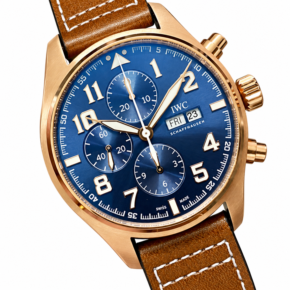 IWC Aquatimer 43mm Polar Ice Core Glaciologist Automatic Steel Watch