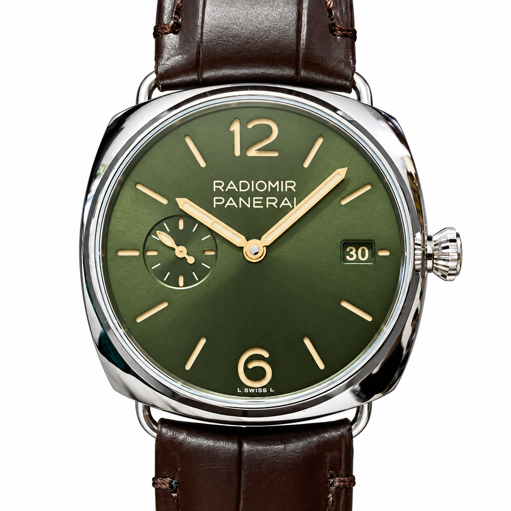 Panerai Luminor Due Automatic 40mm Men's Steel Watch Blue Dial