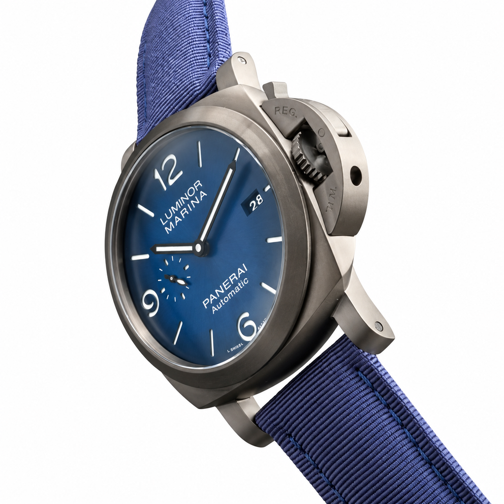 Panerai Luminor Chronograph Automatic 44mm Men's Steel Watch