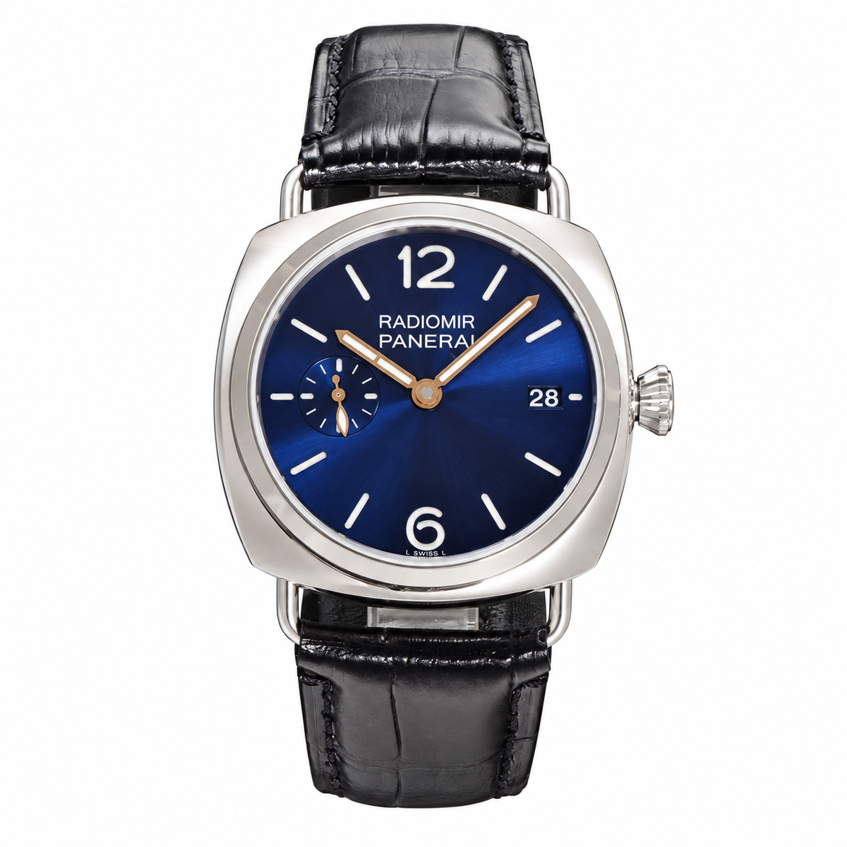 Panerai Luminor Due Automatic 40mm Men's Steel Watch Rose Gold Dial