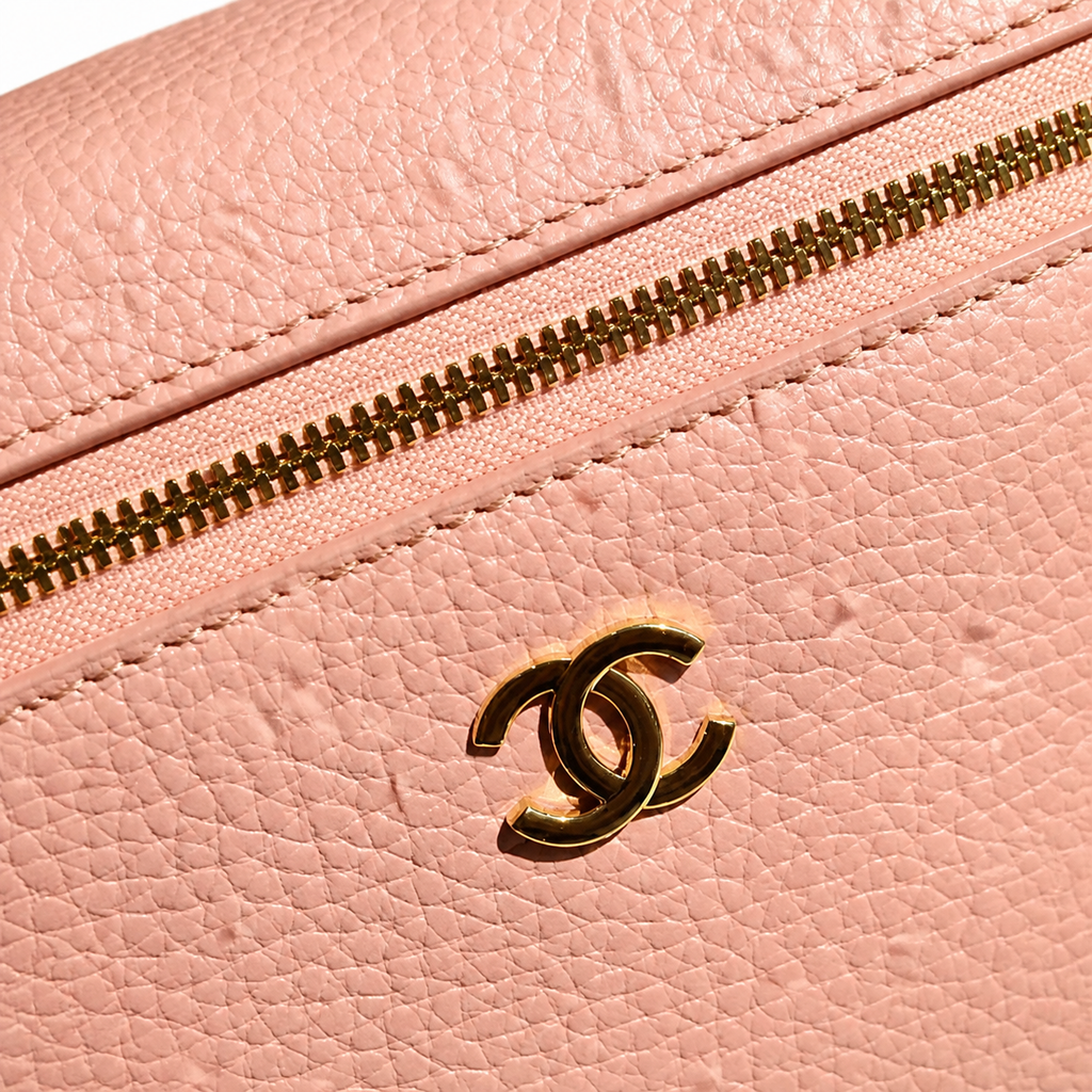 Chanel Pink Vanity Shoulder Bag