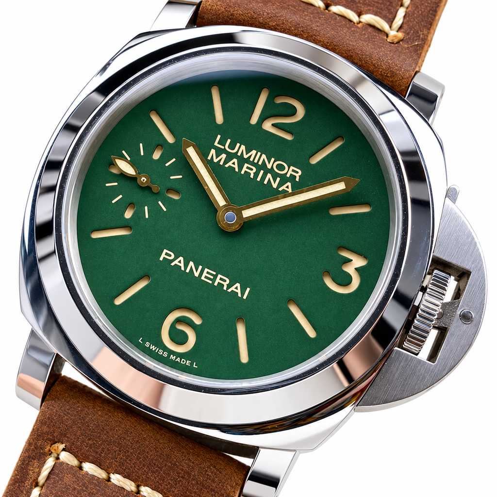 Panerai Luminor Marina Automatic 44mm Men's Steel Watch White Dial