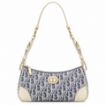 Dior 30 Montaigne Oblique Jacquard Zip Pochette with Adjustable Strap