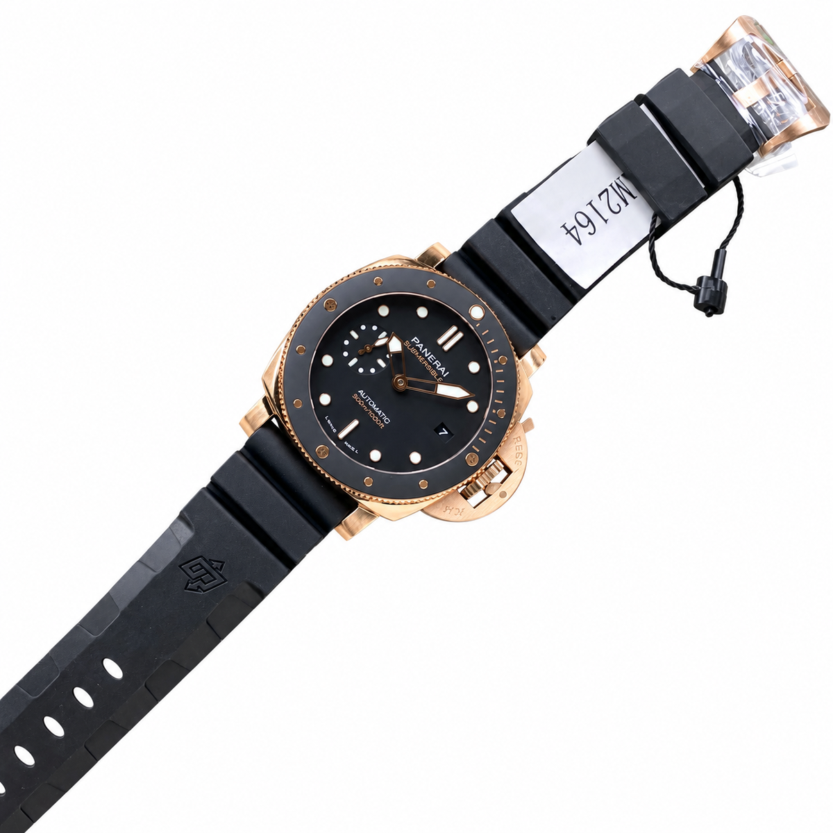 Panerai Luminor Automatic 44mm Men's Steel Watch Navy Blue Dial